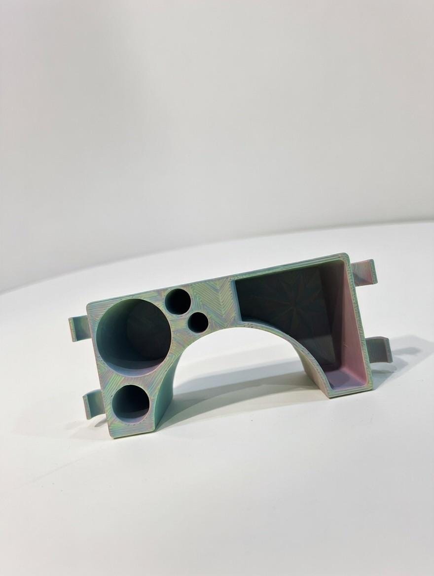 Dab Rite Pro Organizer Caddy – Q-Tip Tool Holder, Accessory Tray – Custom Setup Organizer