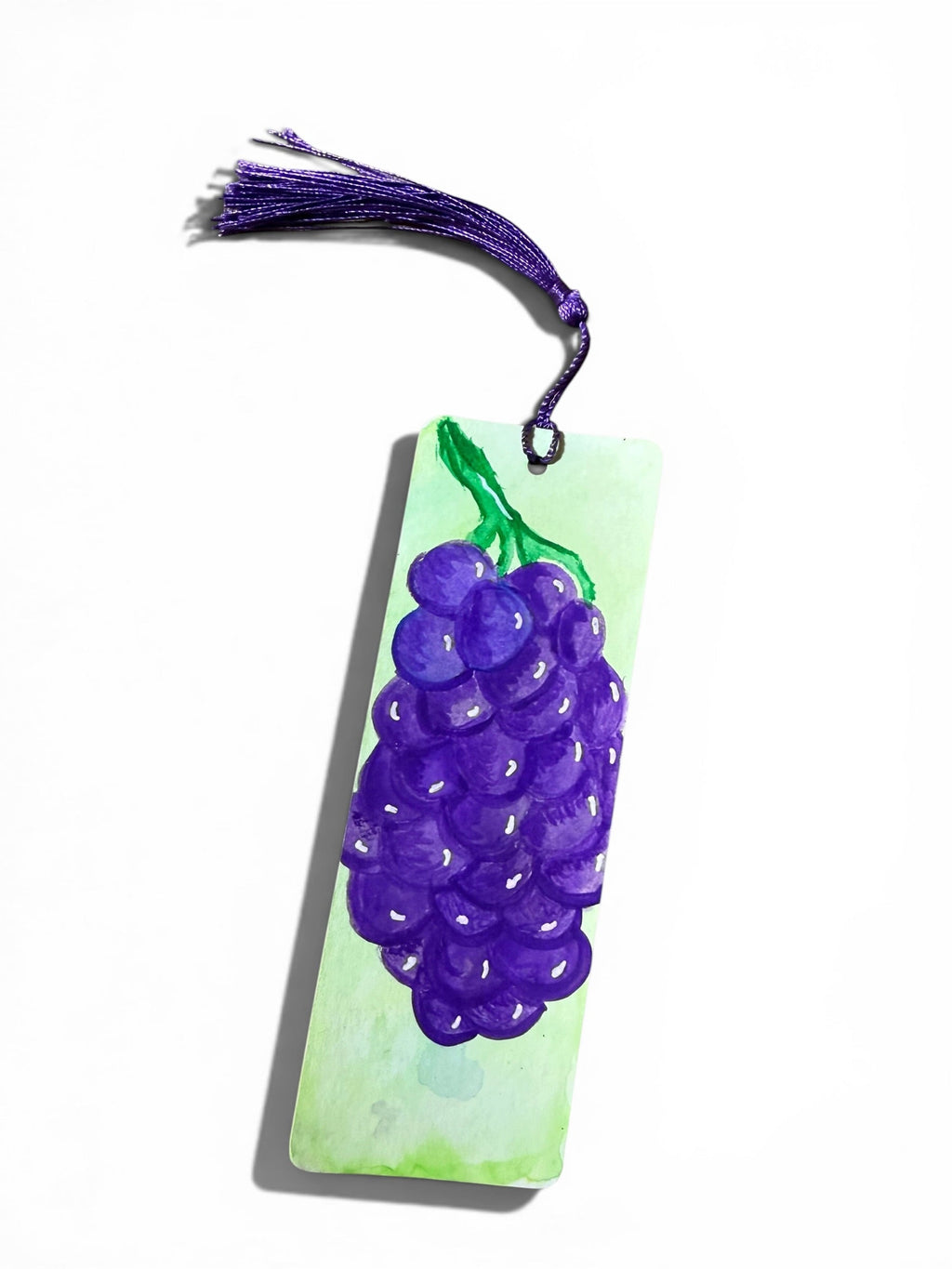 Watercolor Grape Bookmark by JoJo