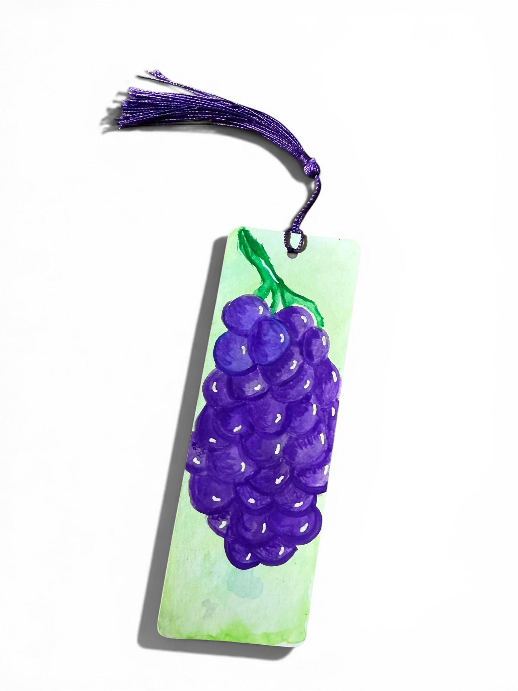 Watercolor Grape Bookmark by JoJo