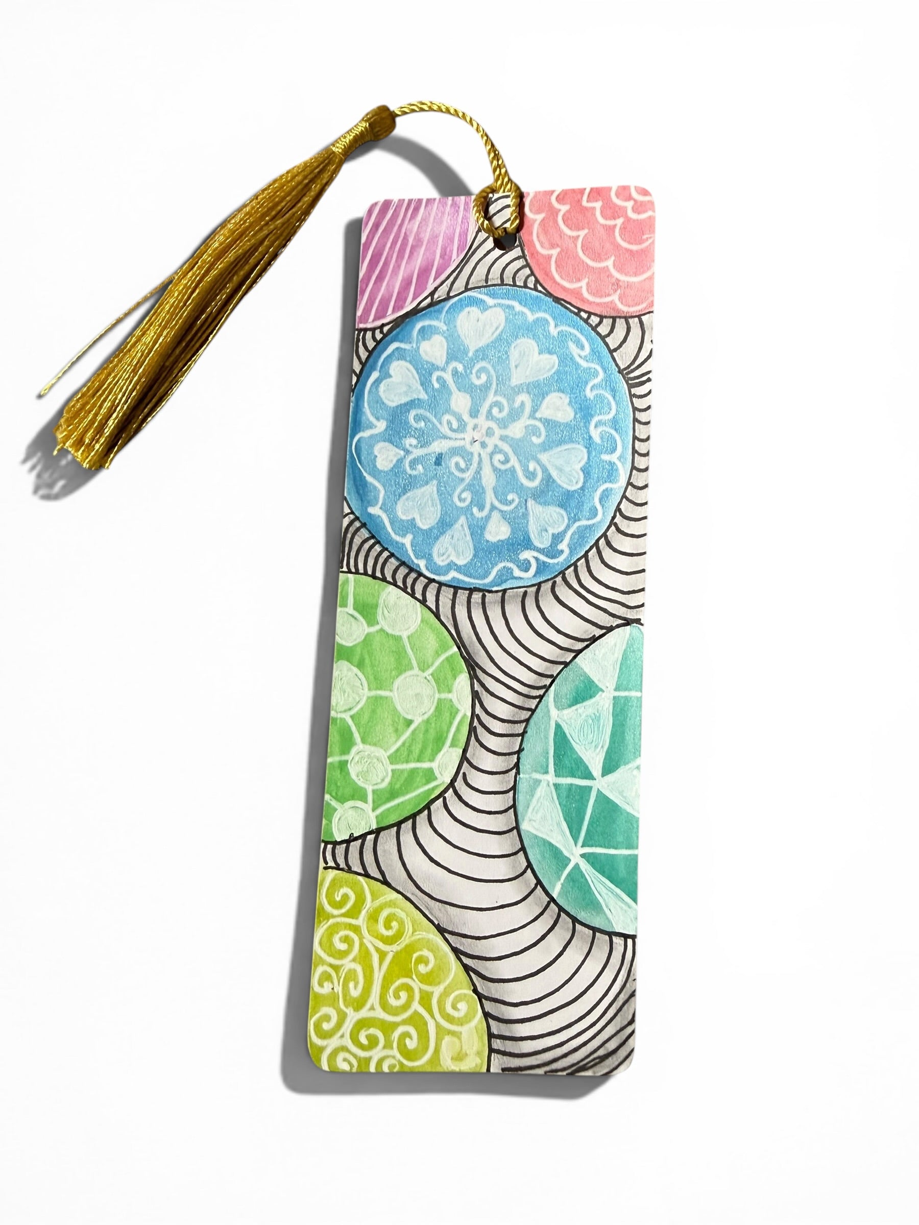 Zentangle Orb Bookmark by JoJo