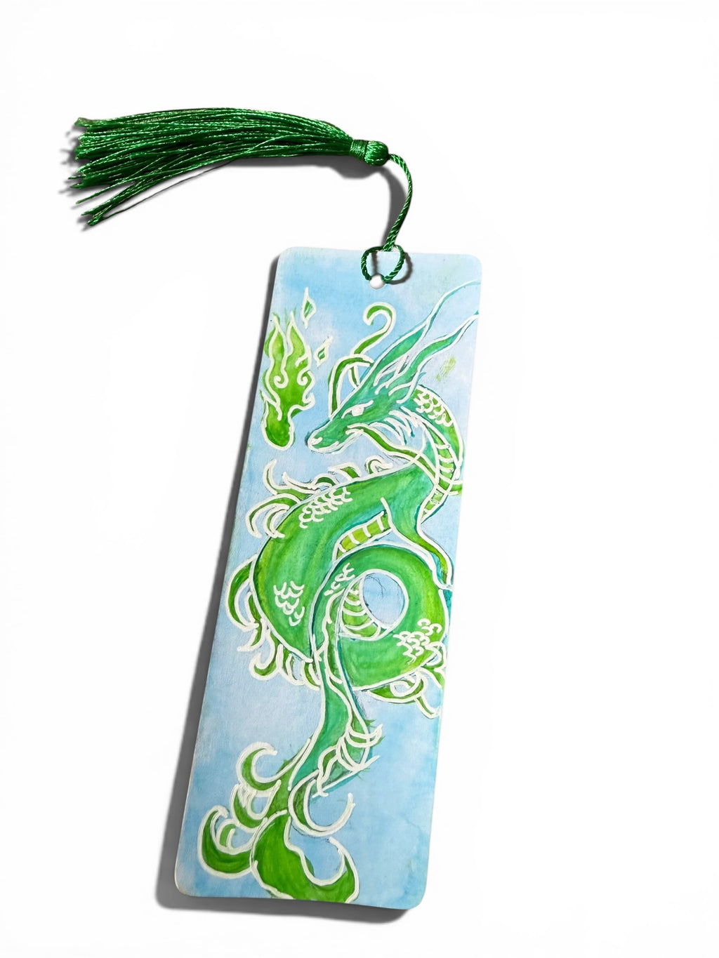 Watercolor Dragon Bookmark by JoJo