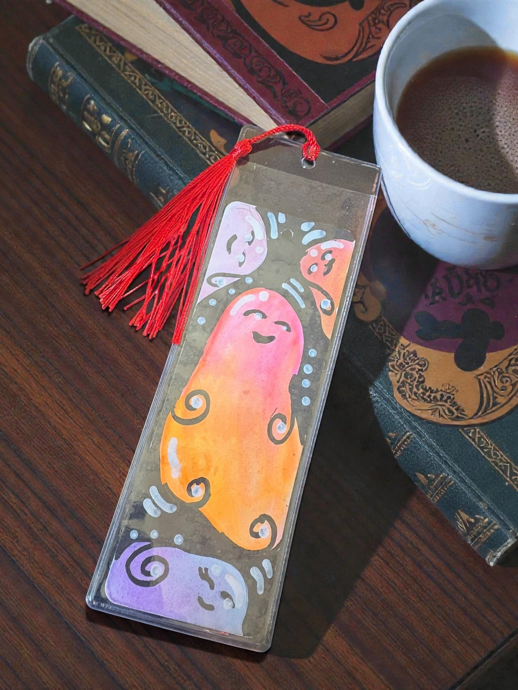 Sunset Ghost Bookmark by JoJo