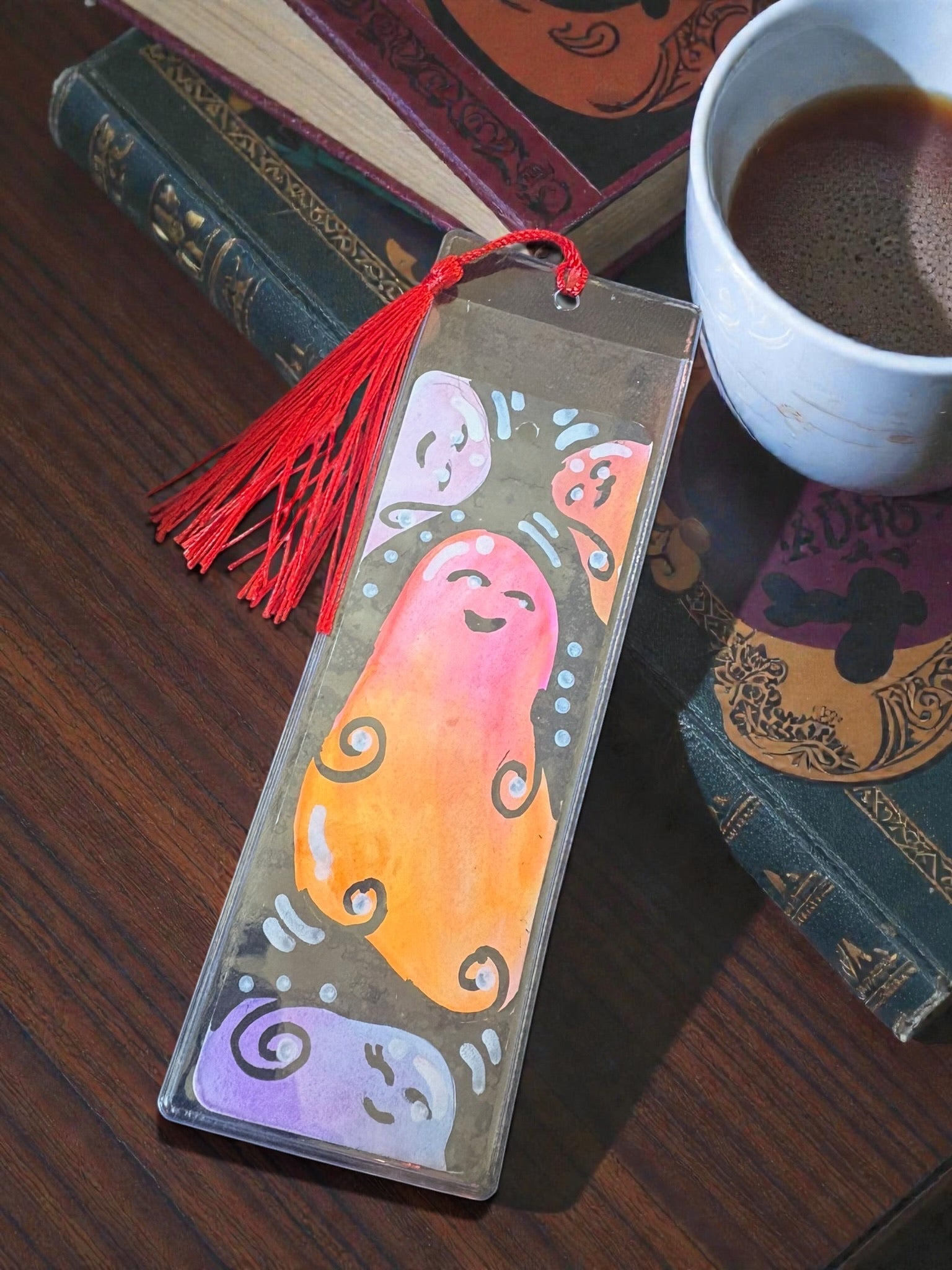 Sunset Ghost Bookmark by JoJo
