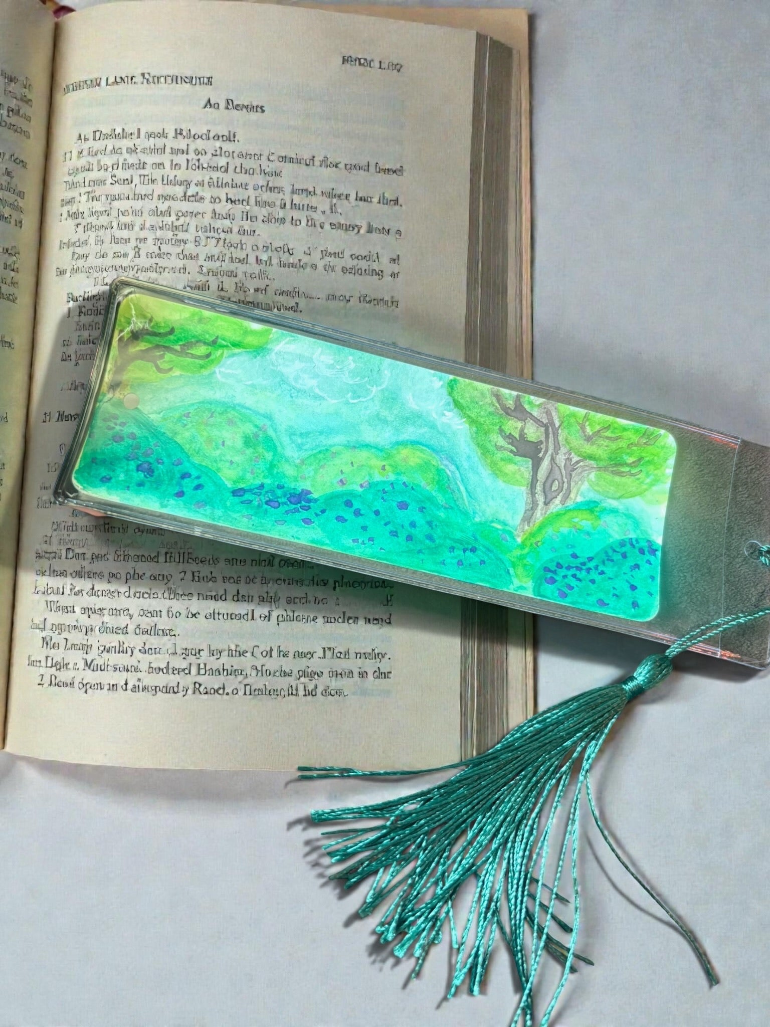 Enchanted Forest Bookmark by JoJo