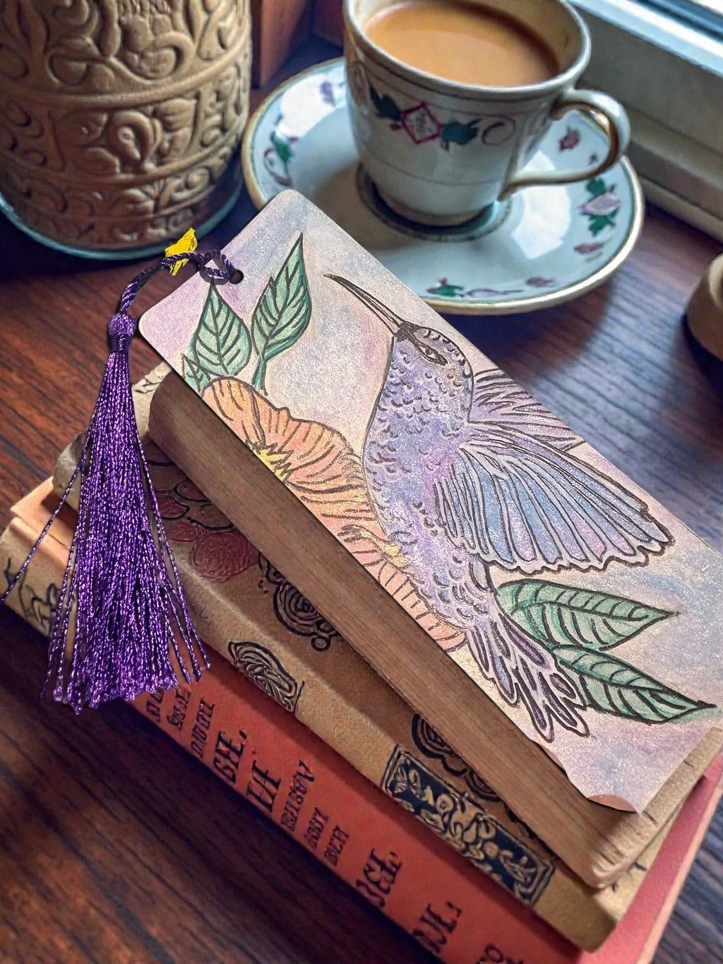 Hummingbird Bookmark by JoJo