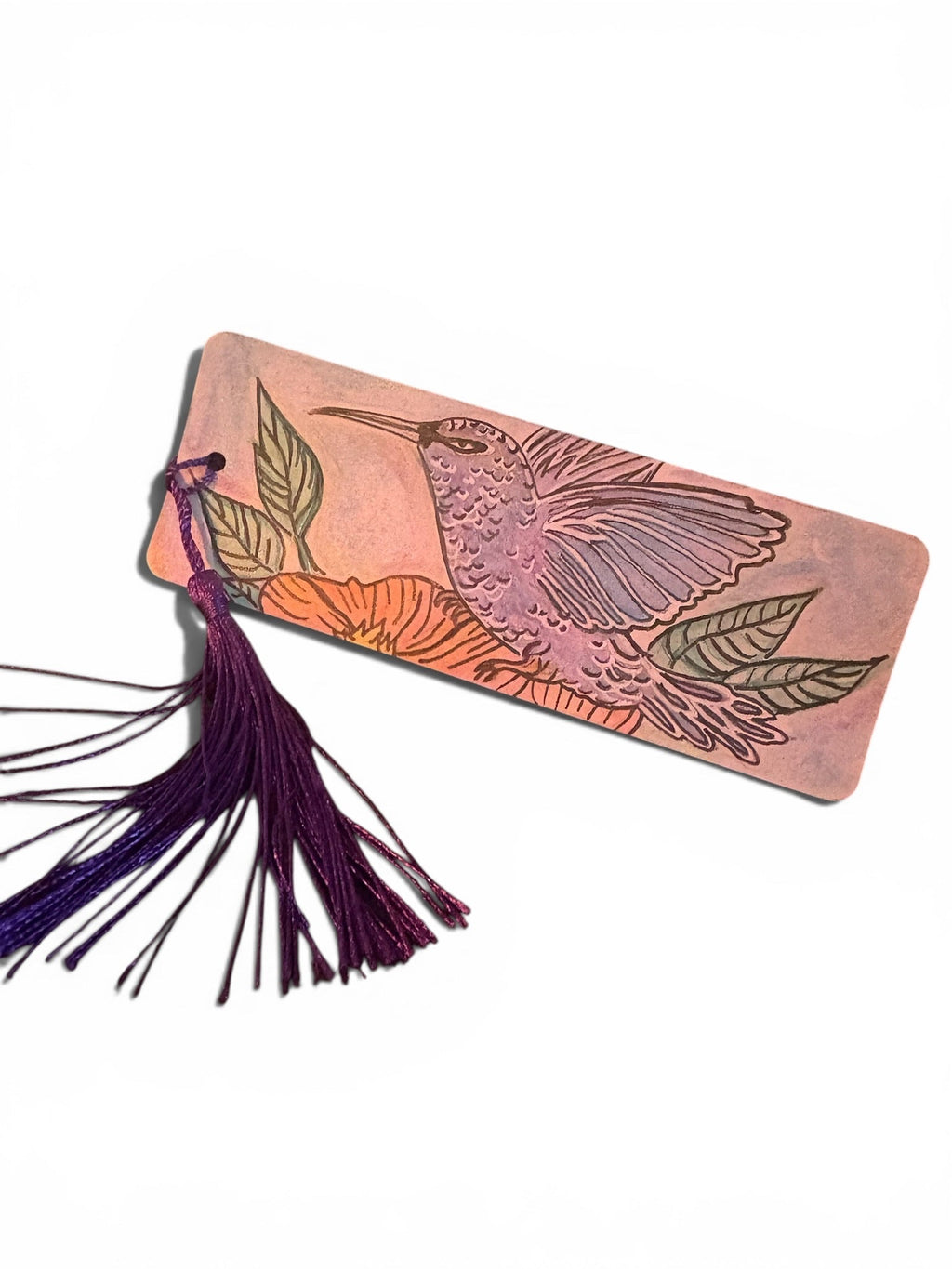 Hummingbird Bookmark by JoJo
