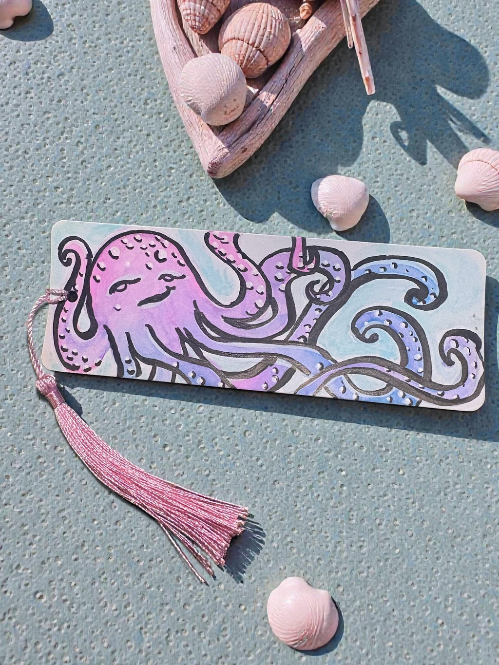 Octopus Bookmark by JoJo