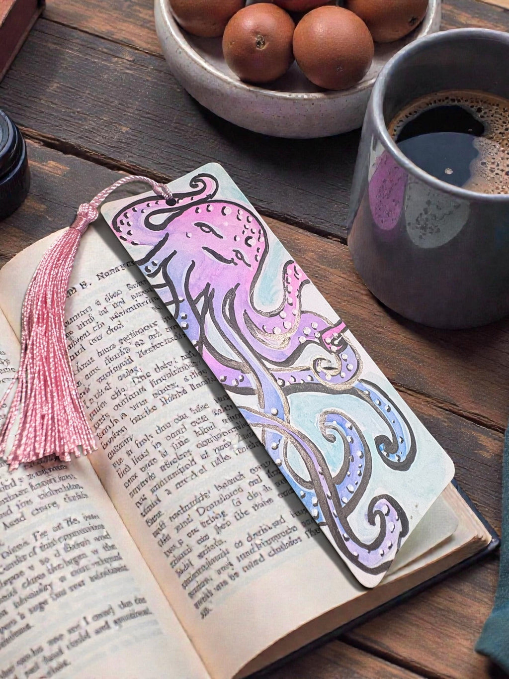 Octopus Bookmark by JoJo