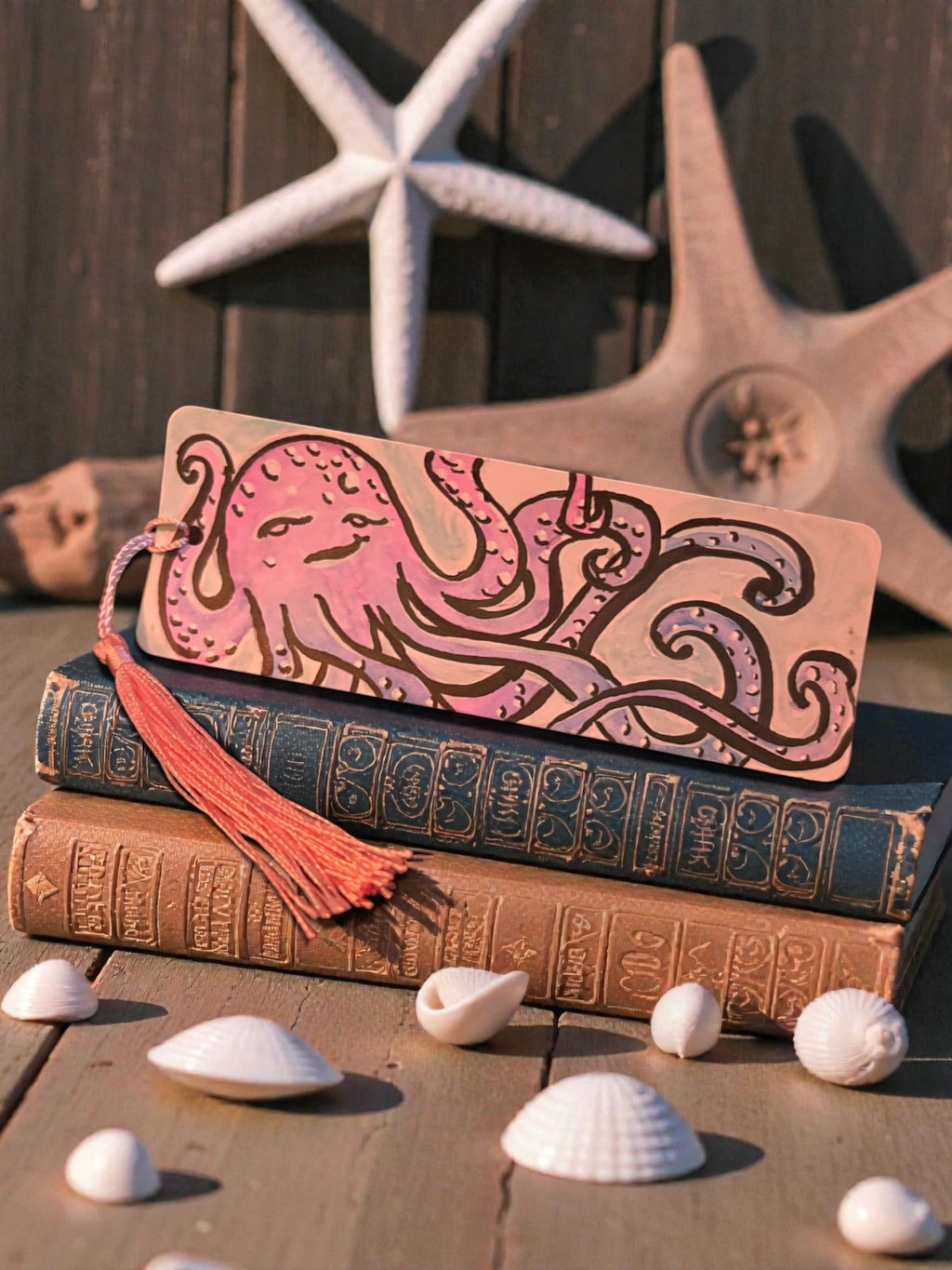Octopus Bookmark by JoJo