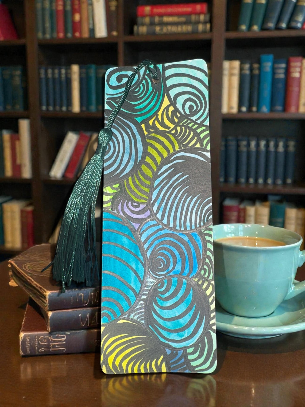 Swirl Abstract Bookmark by JoJo