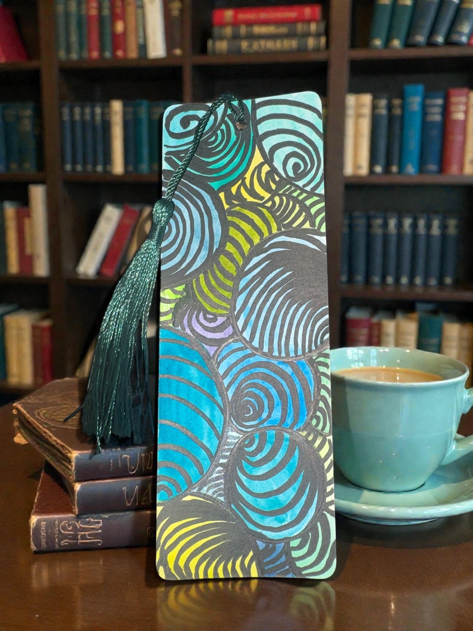 Swirl Abstract Bookmark by JoJo