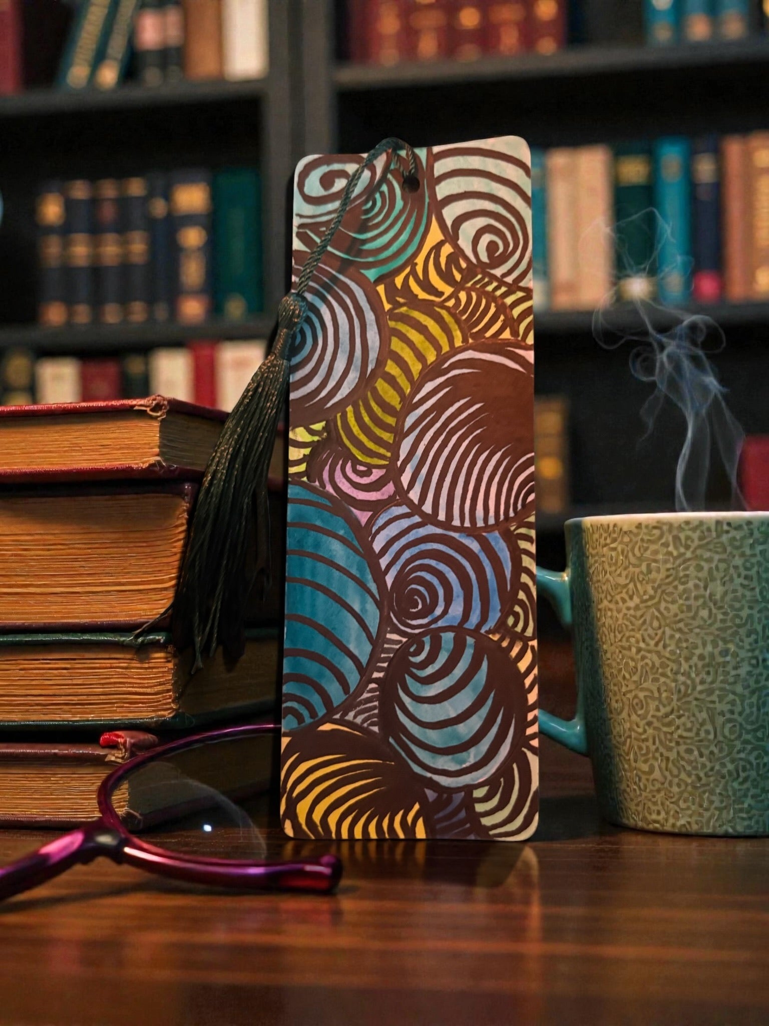 Swirl Abstract Bookmark by JoJo