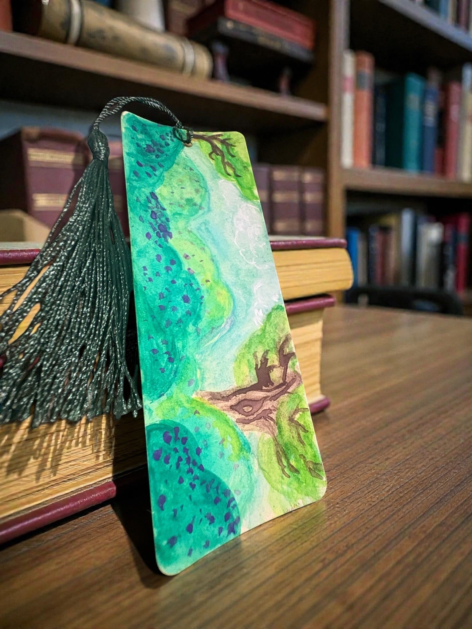 Enchanted Forest Bookmark by JoJo