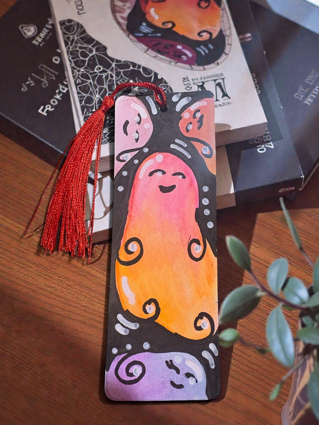 Sunset Ghost Bookmark by JoJo