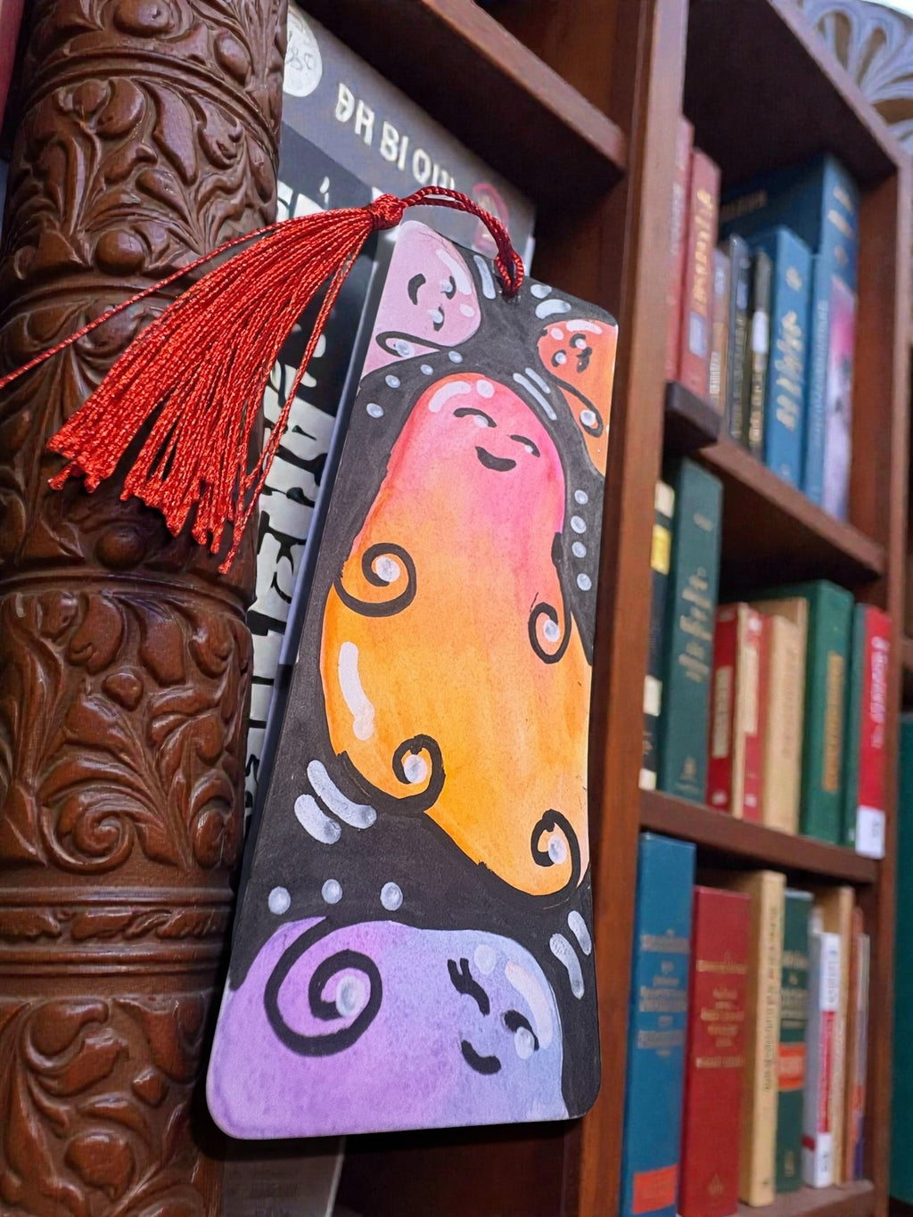 Sunset Ghost Bookmark by JoJo