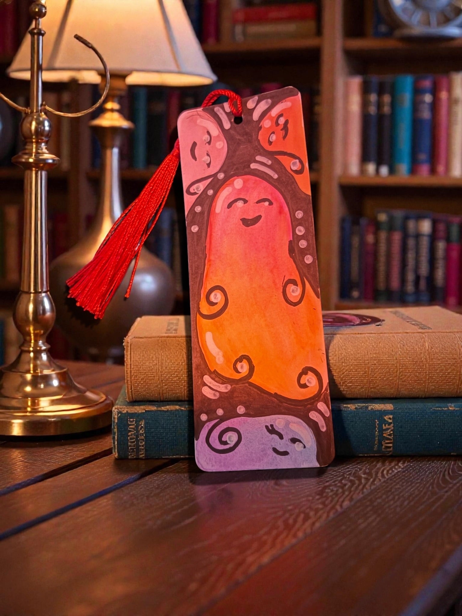 Sunset Ghost Bookmark by JoJo