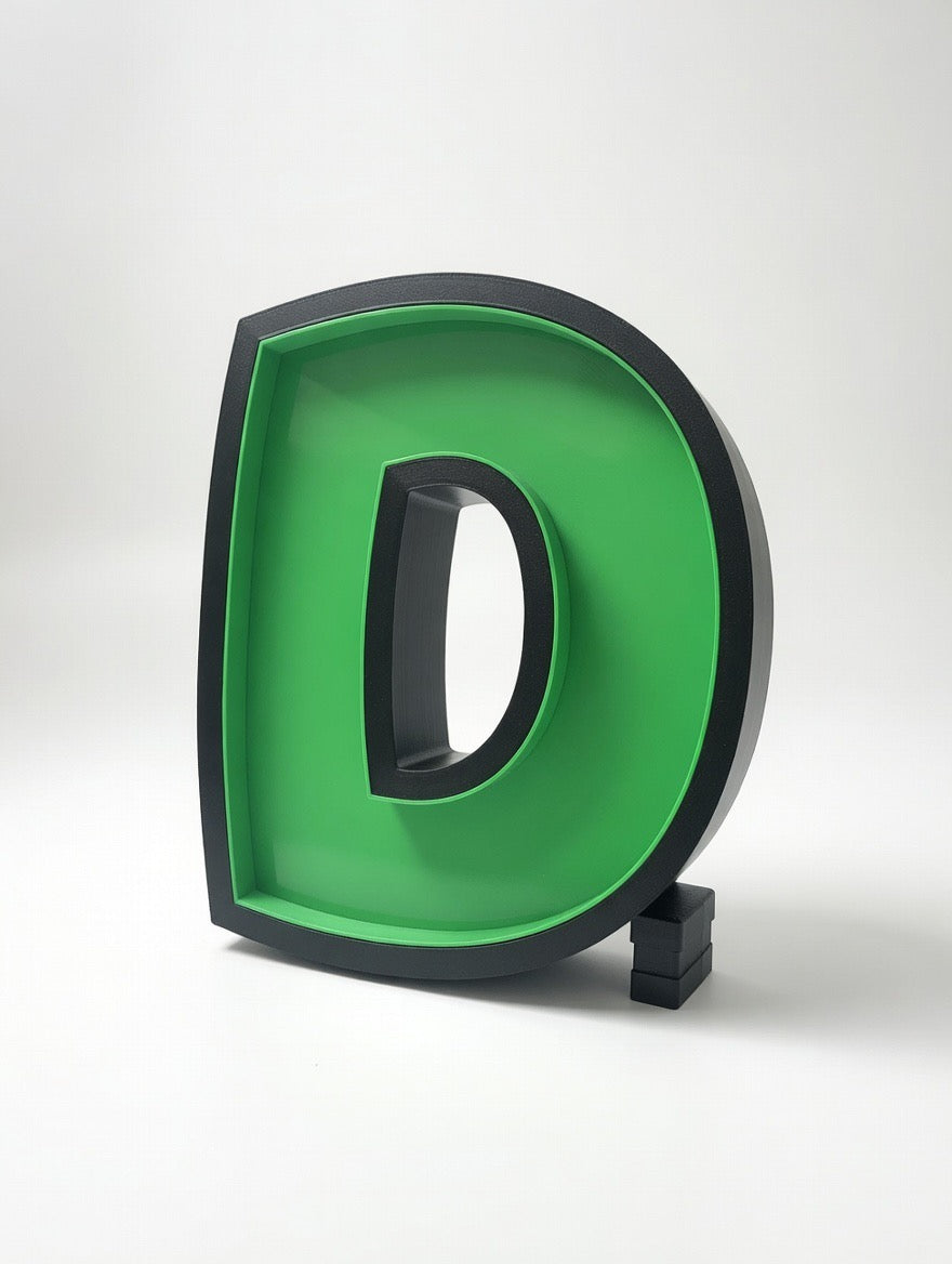 Custom Designed 3D LED Business Sign Letters | Storefront Neon-Style Logo