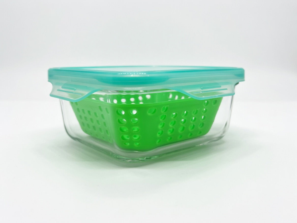 Banger Basket Insert – Slab Tech Edition Limited Run  – Dual Chamber Dab Organizer with Pyrex Dish –