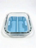 Banger Basket Insert – Slab Tech Edition Limited Run  – Dual Chamber Dab Organizer with Pyrex Dish –