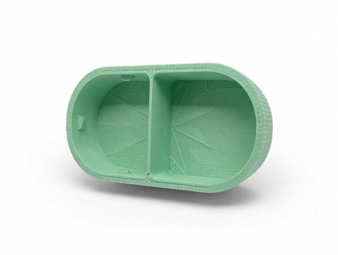 Anti Mold Toothbrush Holder – 3 Piece Bathroom Organizer Set – Modern Drainable Toothbrush Stand