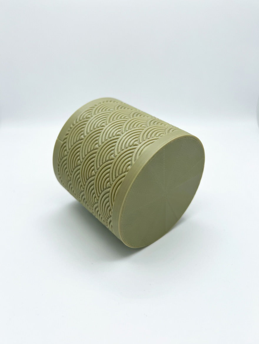 Modern Textured Planter Pot – Small Minimalist Plant Pot – Decorative Indoor Planter – Contemporary Home Decor