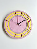 Limited Edition Easter Wall Clock – One of One Pastel Modern Clock – Minimalist Designer Home Decor