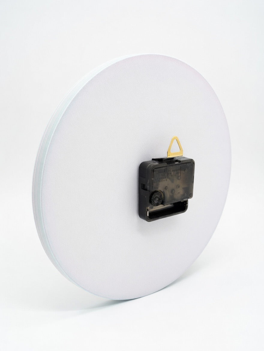 Limited Edition Easter Wall Clock – One of One Pastel Modern Clock – Minimalist Designer Home Decor