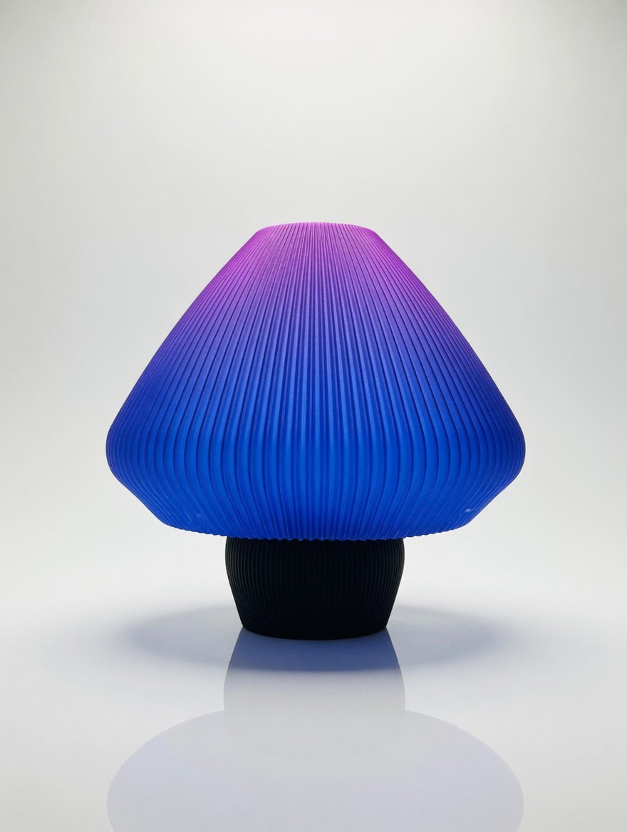 Mycelium Pleated Table Lamp — Cosmic Rose Short | JZac Designs