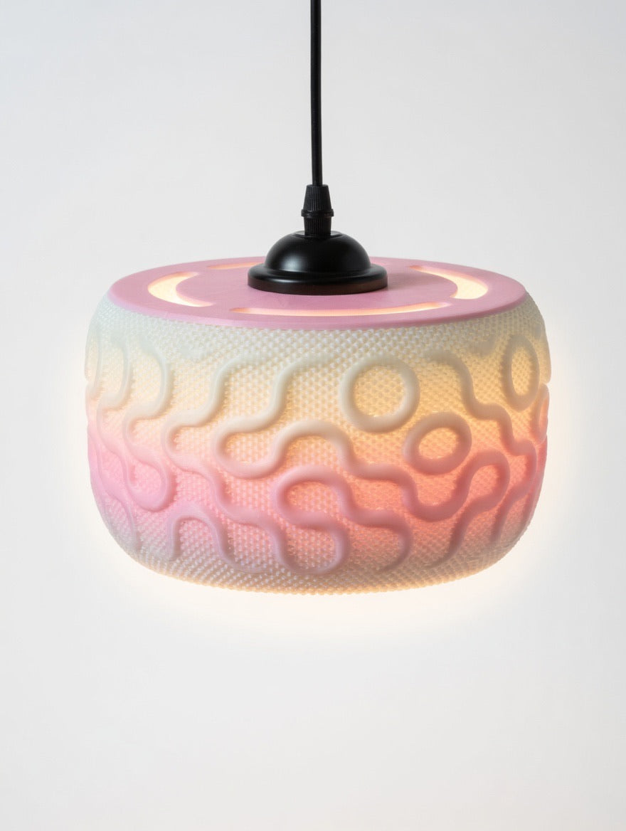 Gradient Wave Pendant Light