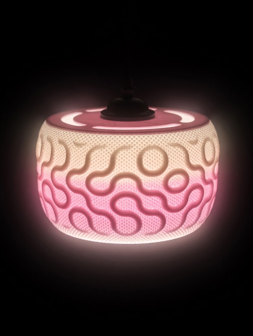 Gradient Wave Pendant Light