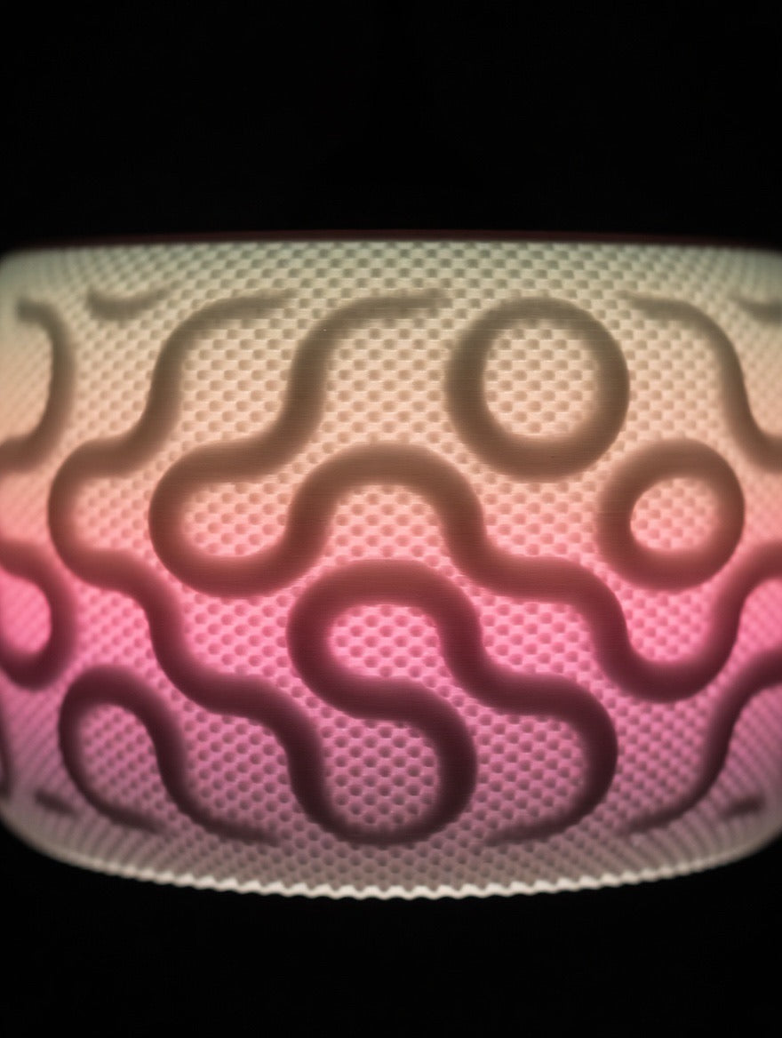 Gradient Wave Pendant Light