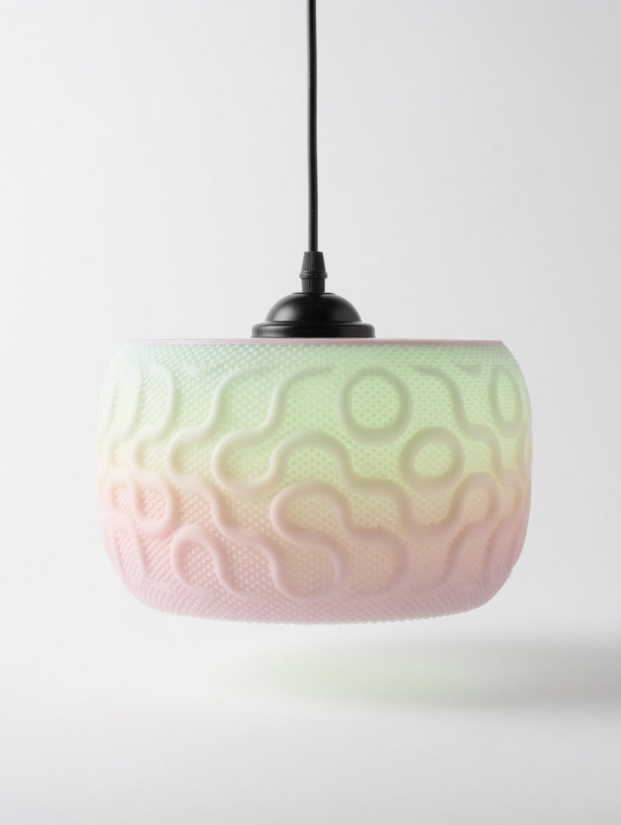 Gradient Wave Pendant Light