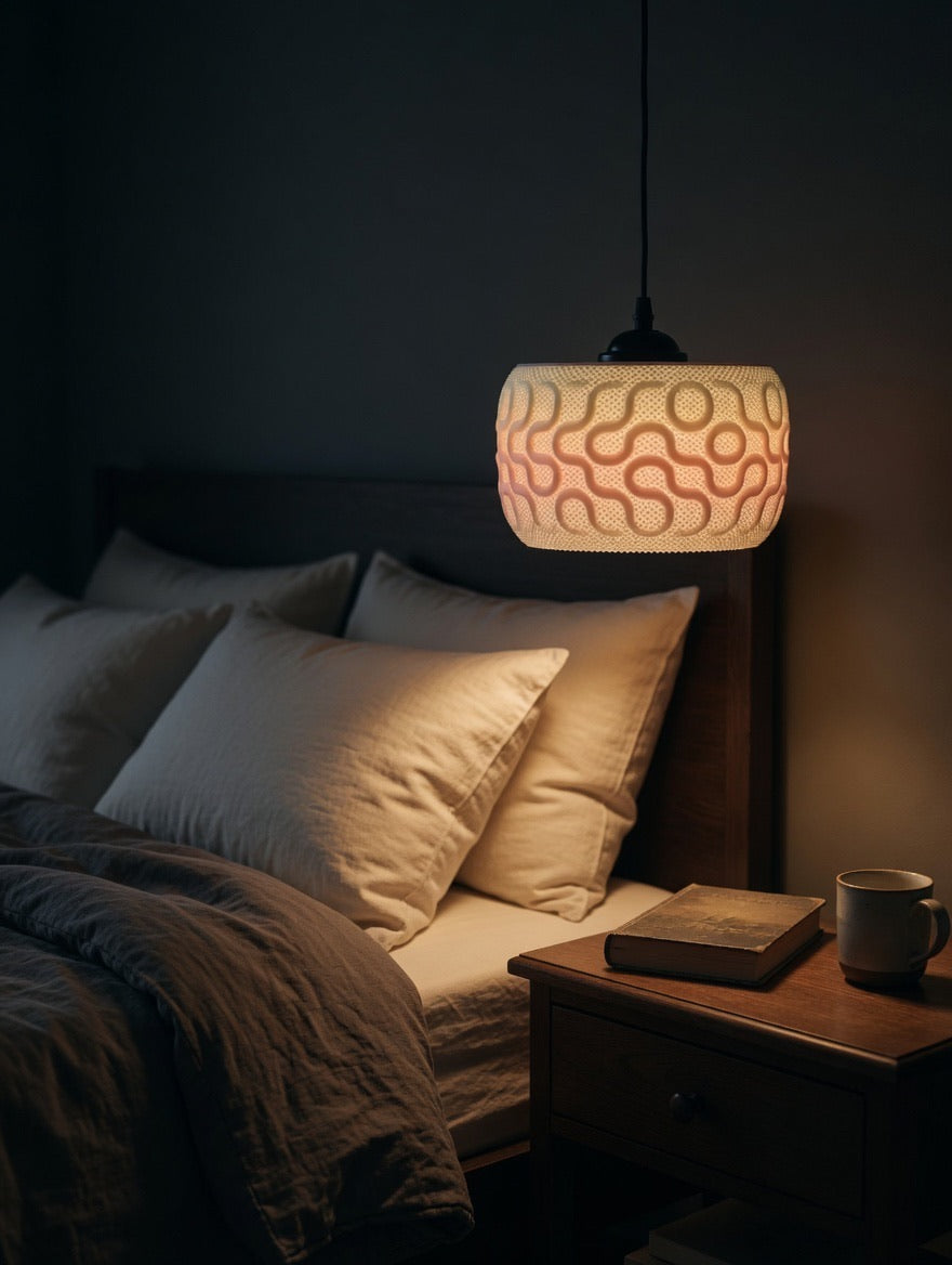Gradient Wave Pendant Light