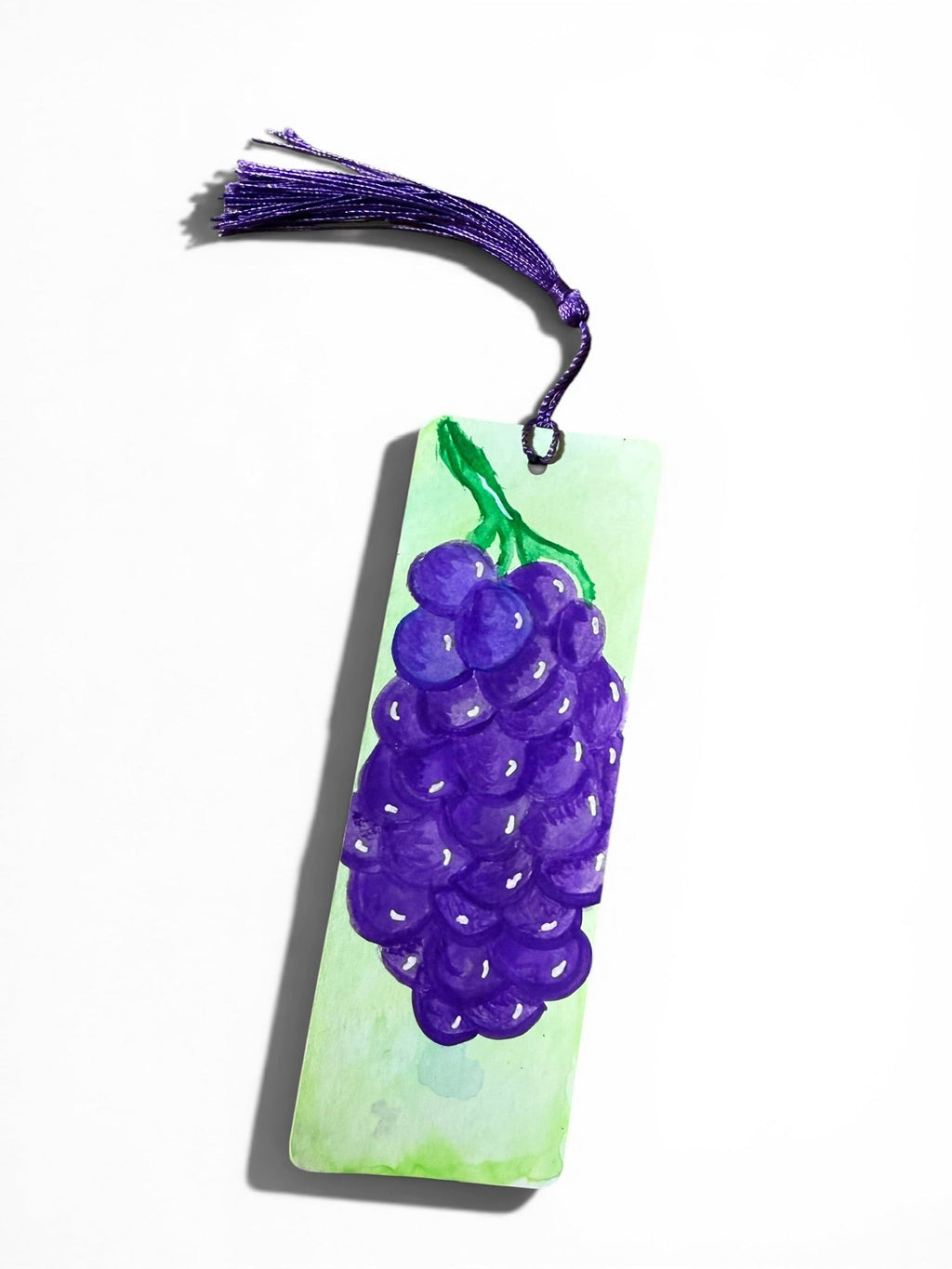 Watercolor Grape Bookmark by JoJo