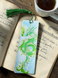 Watercolor Dragon Bookmark by JoJo
