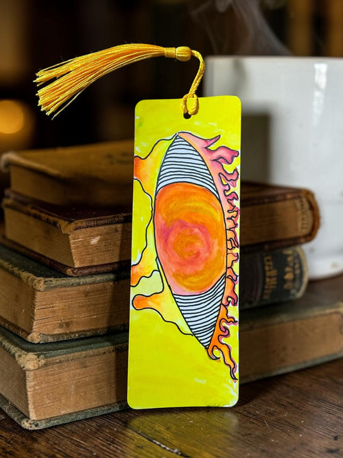 Abstract Shell & Flame Bookmark by JoJo