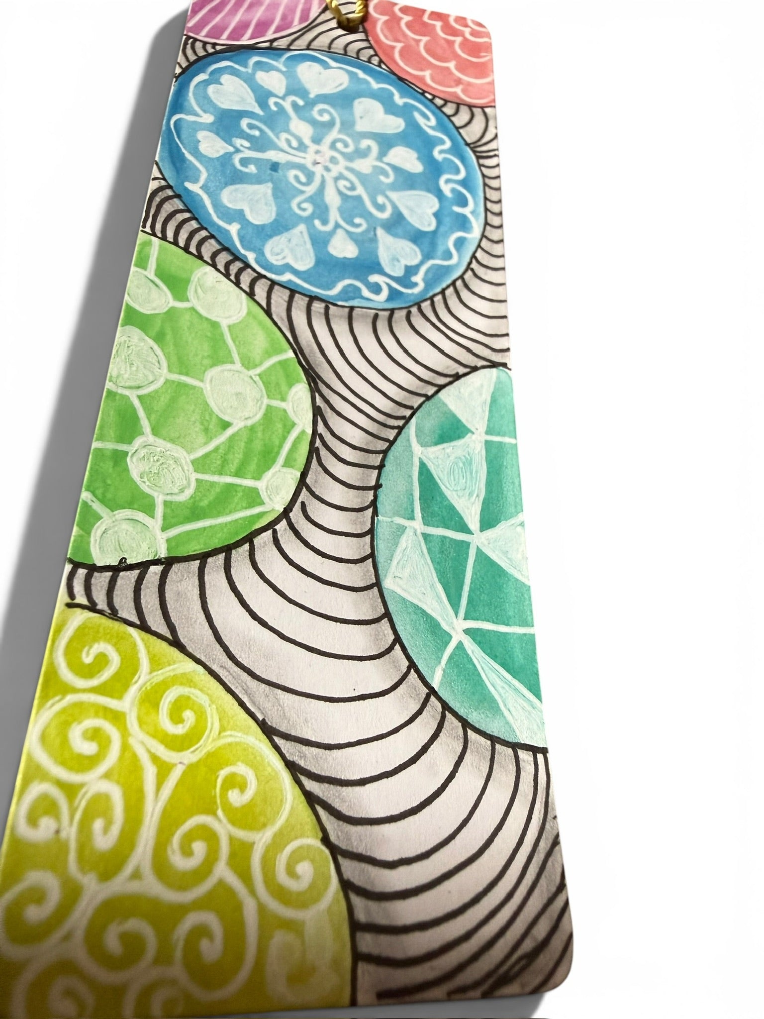 Zentangle Orb Bookmark by JoJo