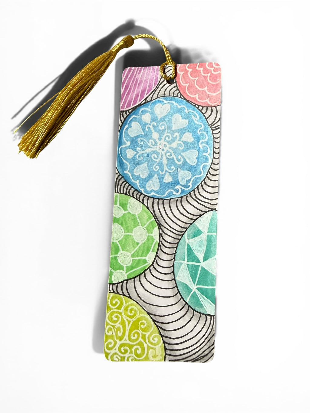 Zentangle Orb Bookmark by JoJo