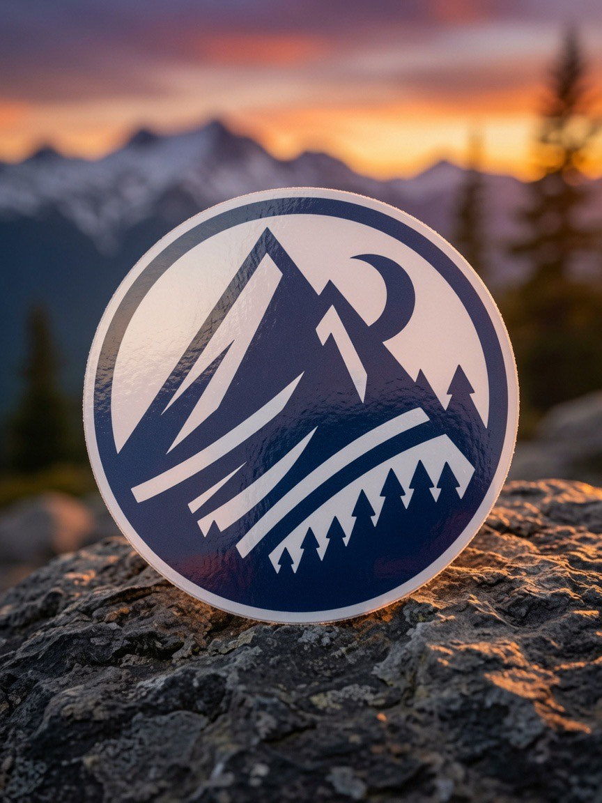 Personalized Monogram Decal | Small | Single-Color Die-Cut
