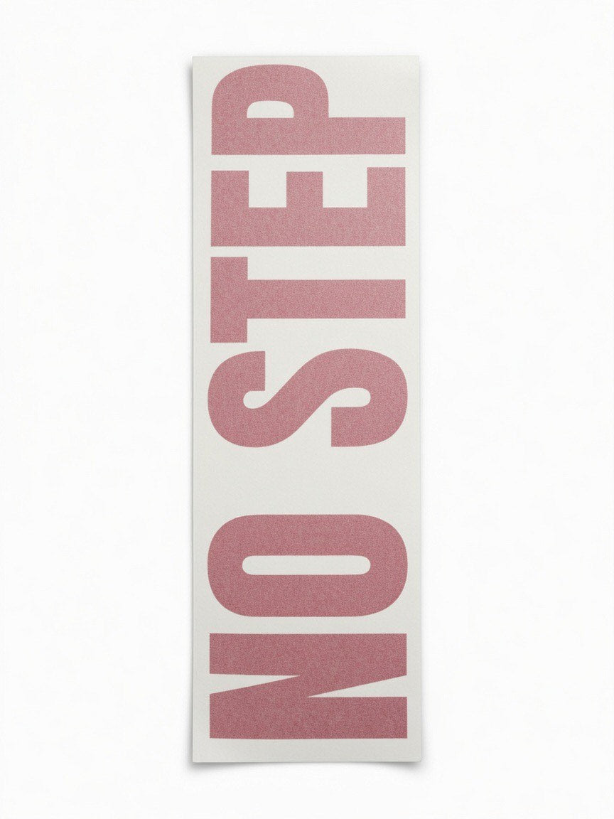Aircraft identification vinyl lettering on an airframe