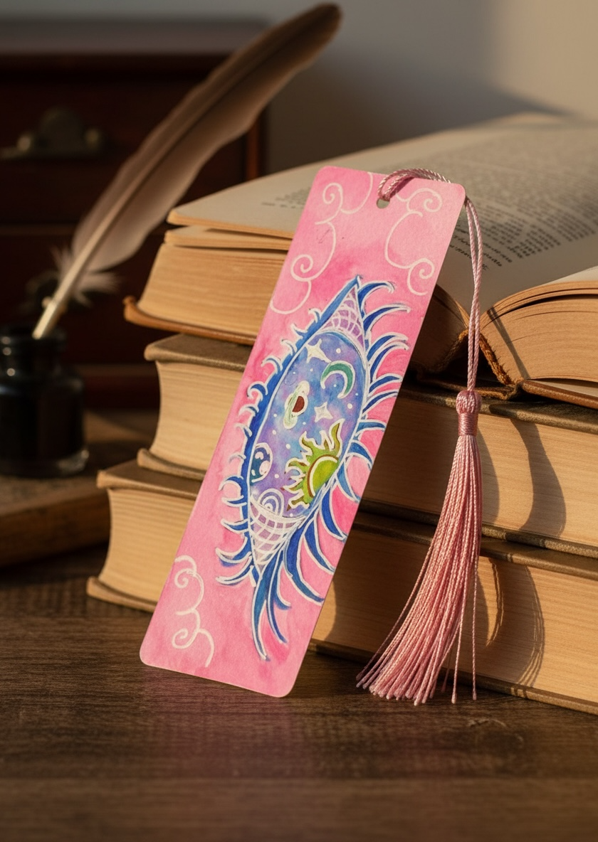 Cosmic Eye Bookmark by JoJo