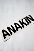 Personalized name decal in single-color die-cut vinyl