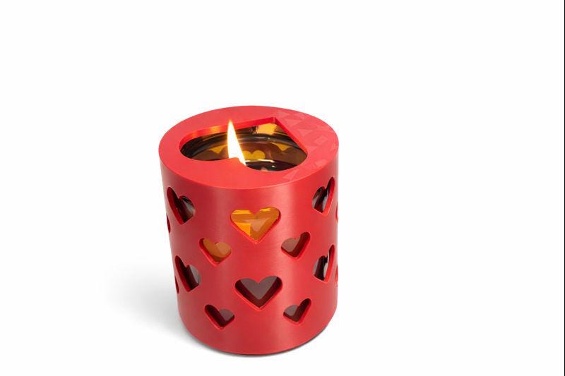 Heart Cutout Tealight Holder – Romantic Home Decor