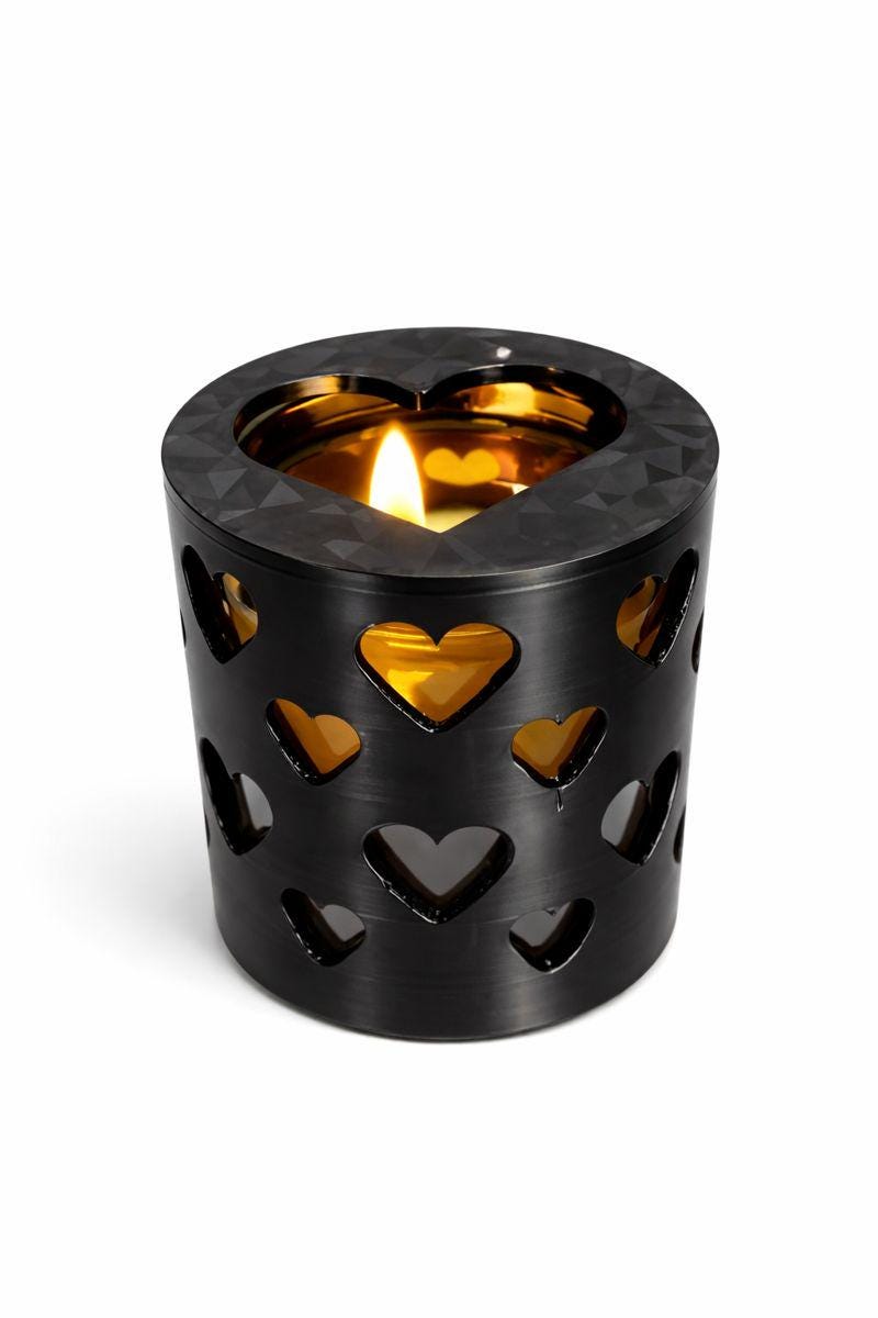 Heart Cutout Tealight Holder – Romantic Home Decor