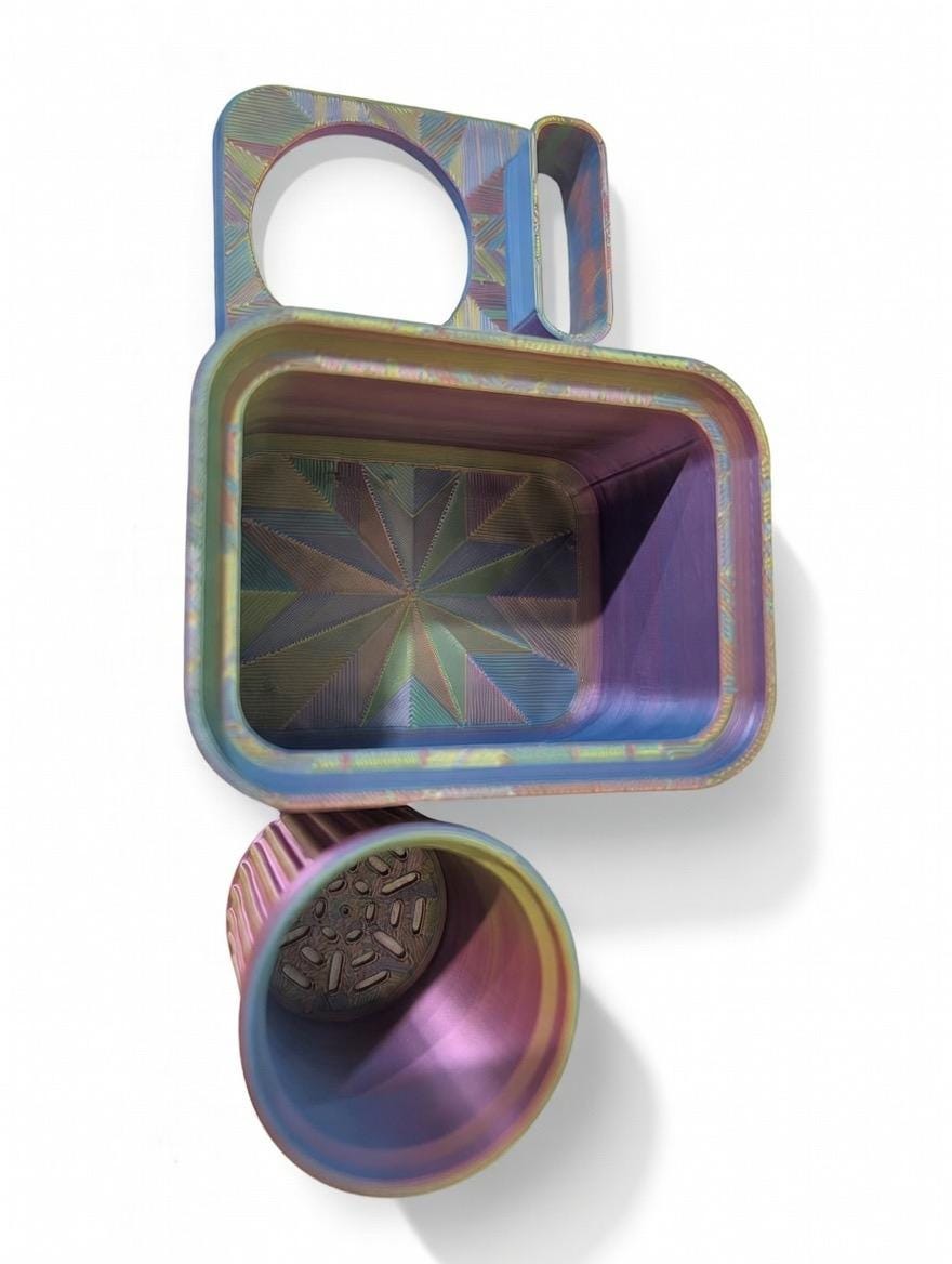 Self-Watering Planter with Built-In Reservoir – Modern Indoor Plant Pot for Succulents & Houseplants