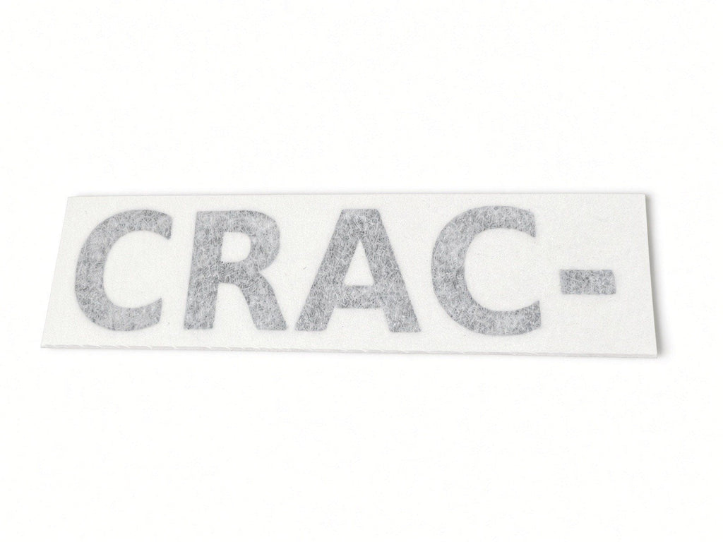 CRAC computer room air conditioner equipment ID cut by JZac Designs in Genuine 3M cast vinyl